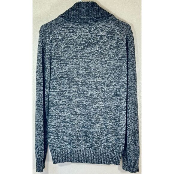Armani Exchange Alpaca Wool Blend High Collar Quarter Zip Men's Sweater Small - Picture 6 of 12